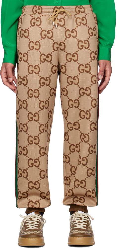 gucci beige pants|gucci jeans men sale.